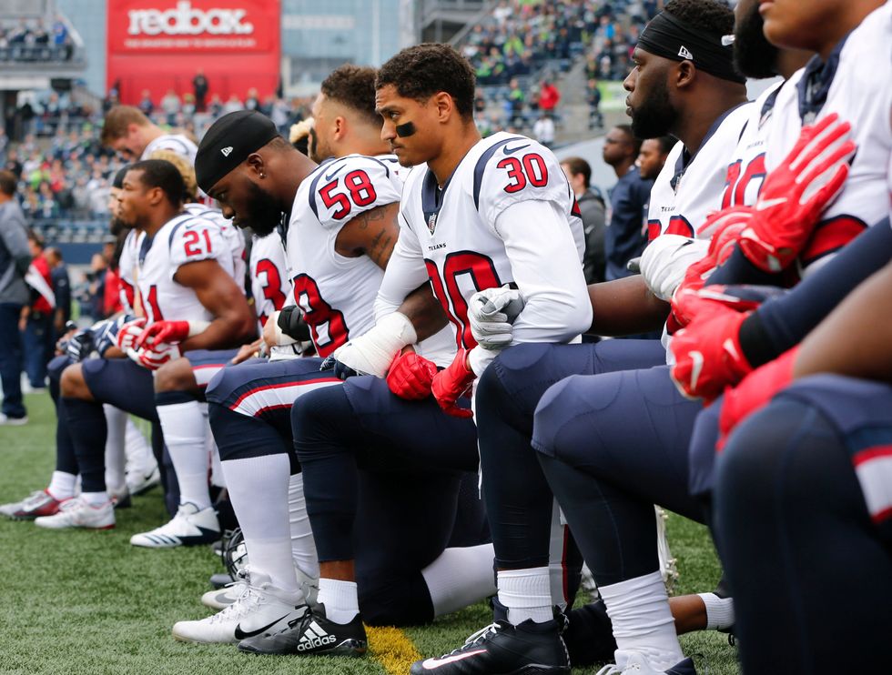 Holly Seymour: Have a problem with NFL players and the National Anthem? Look in the mirror