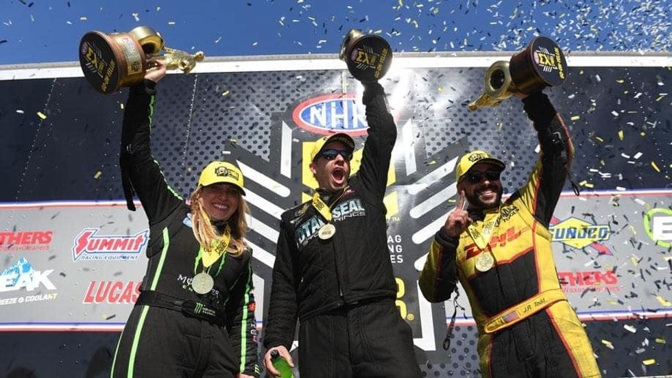 Femme Fanatic Sports: A look at motor sports from a female perspective -- recapping the NHRA's trip to Baytown