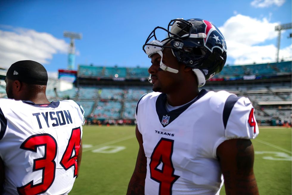 Thanks to a 'game manager' effort from Watson, Texans are in first place in the AFC South after 20-7 win over Jaguars