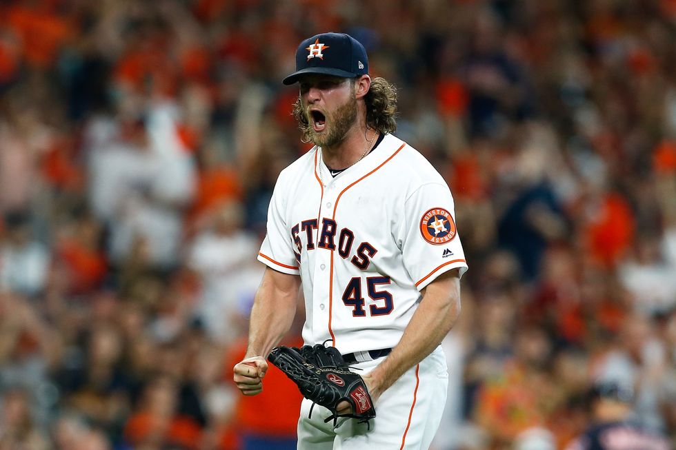 Cole dominates on the mound, Gonzalez at the plate to lift Astros over Indians 3-1; Houston leads ALDS 2-0