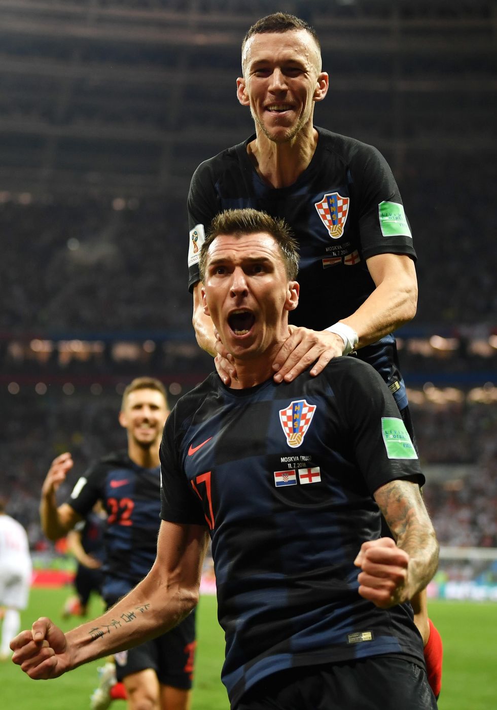 Croatia outmuscles England to reach their first World Cup Final