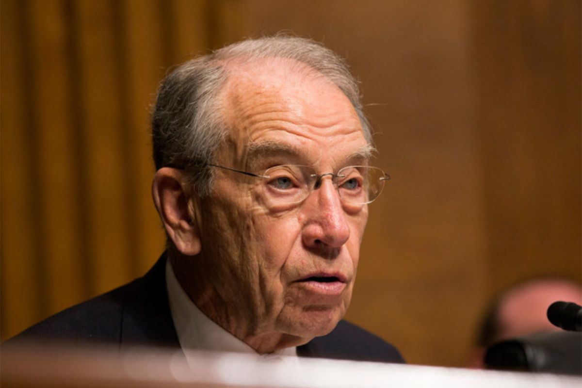 Chuck Grassley Sics DOJ On Michael Avenatti And Julie Swetnick: LOCK THEM UP