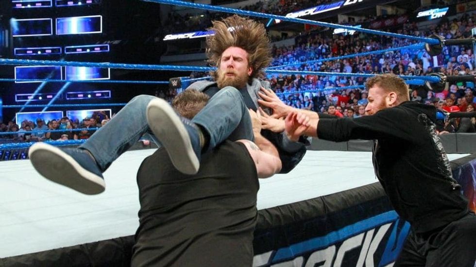 This week in WWE:  Owens and Zayn “welcome” Bryan back to the ring