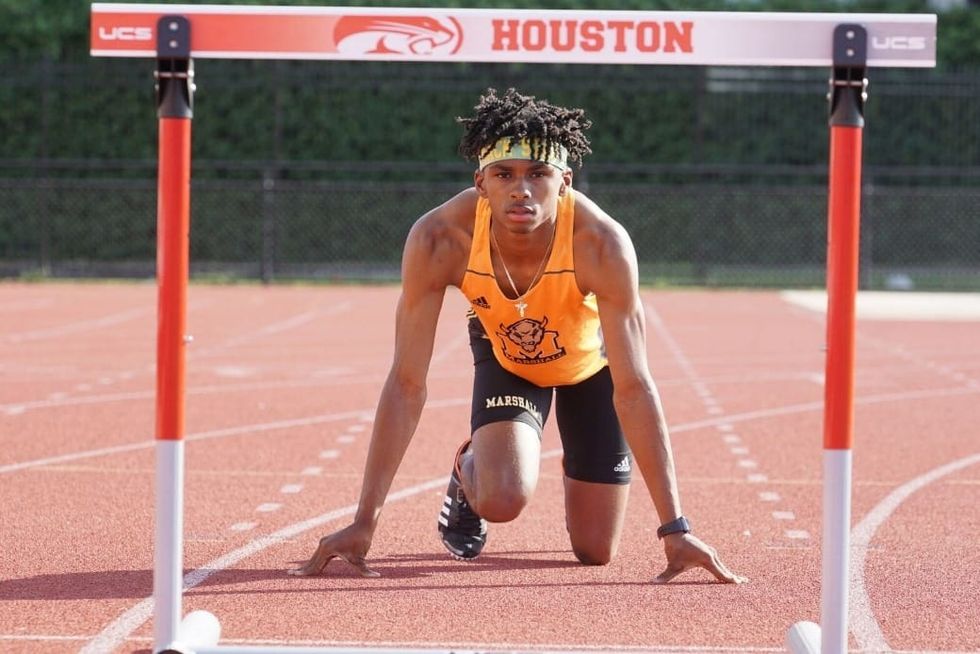Dominick Houston-Shepard is Marshall's dual-sport star