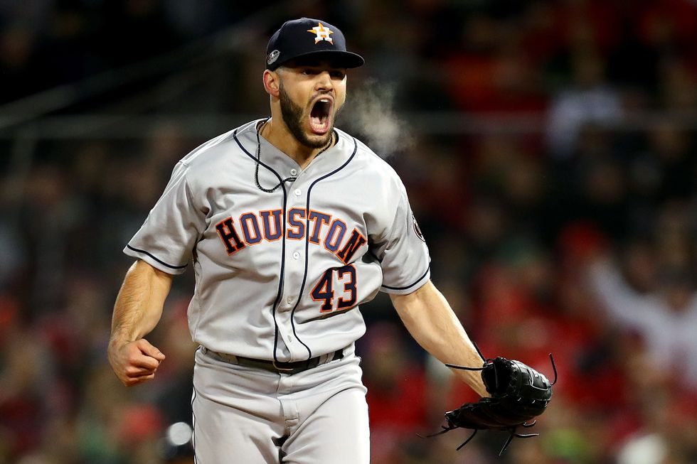 Astros pull away late, beat Red Sox 7-2 to take 1-0 lead in ALCS