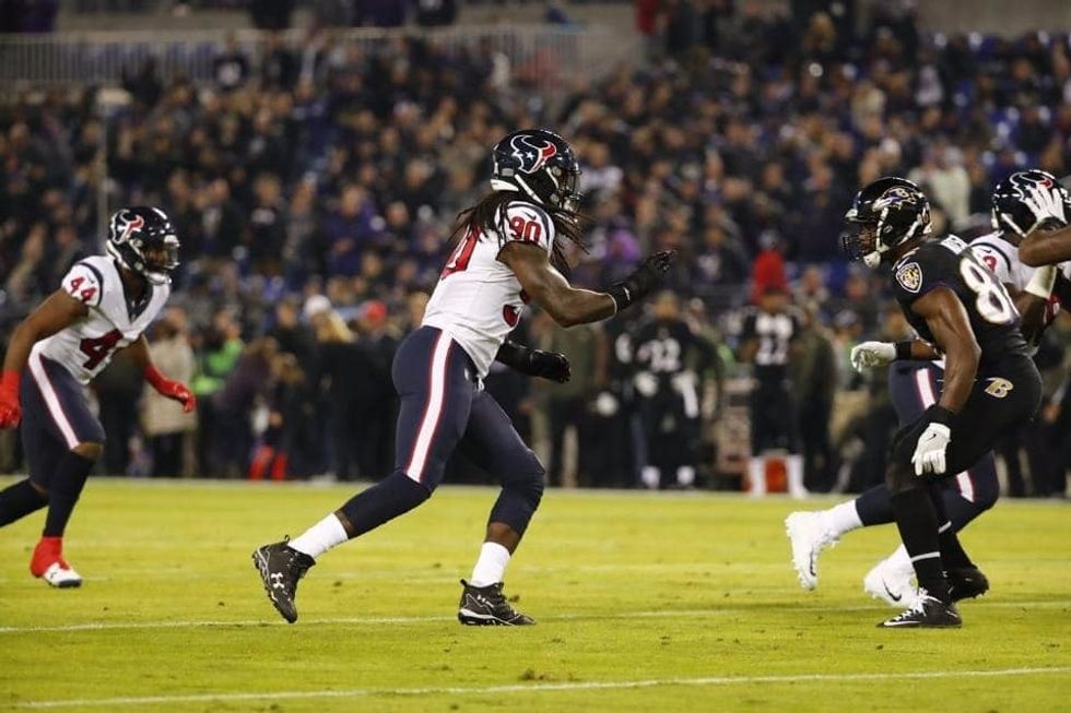 In loss to the Ravens, Clowney is one of the few bright spots, as he has been all season