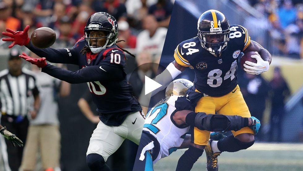 Barry Laminack: DeAndre Hopkins vs Antonio Brown, who's the best?