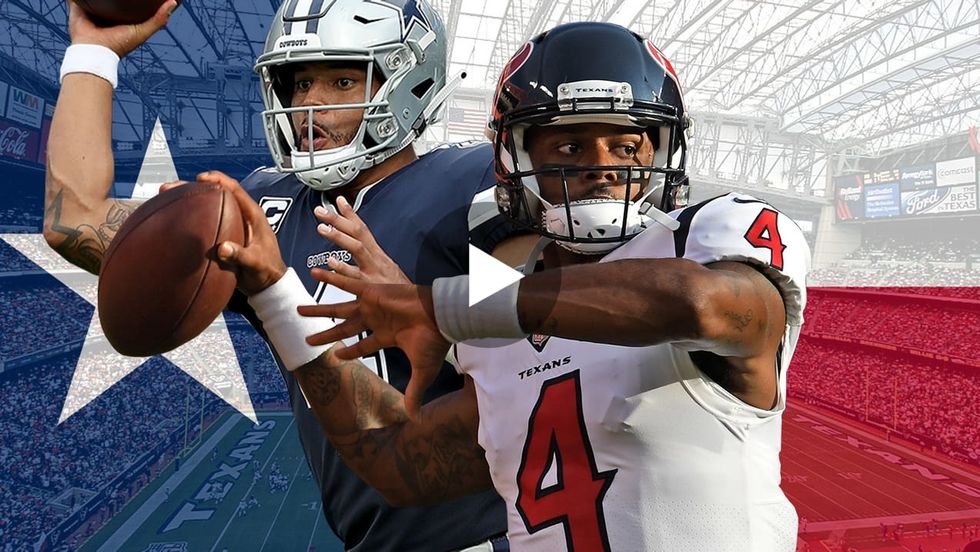 Texas-sized showdown: Deshaun Watson vs. Dak Prescott