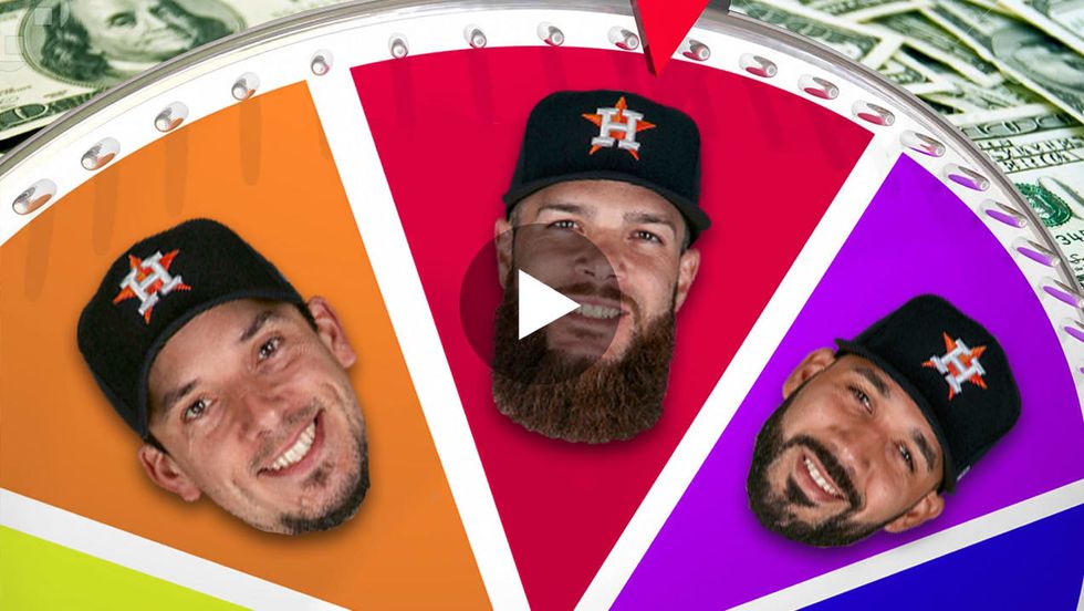 Which Astros player must be re-signed?