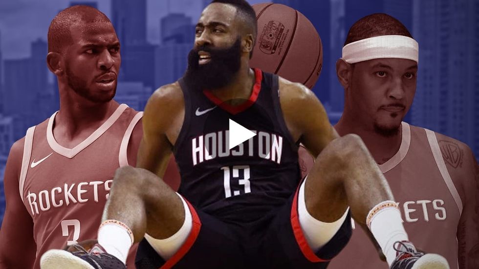 Hamstrung: Rockets look lost early