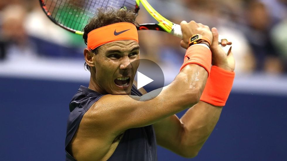 Tuesday night's US Open quarter-final match was spectacular
