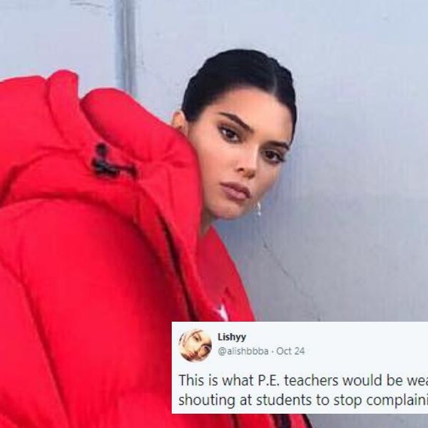 Kendall Jenner Wearing A Massive Winter Coat Is Like Lenny Kravitz's Scarf 2.0 😂