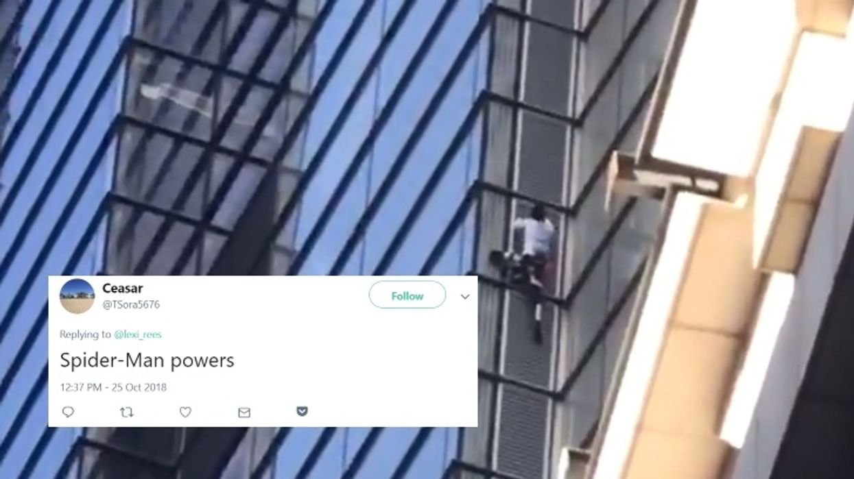 Guy Nicknamed 'French Spider-Man' Climbs London Skyscraper With His Bare Hands 😮