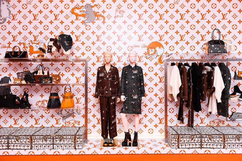 Louis Vuitton Opens Pop-Up For Grace Coddington Collab - PAPER Magazine