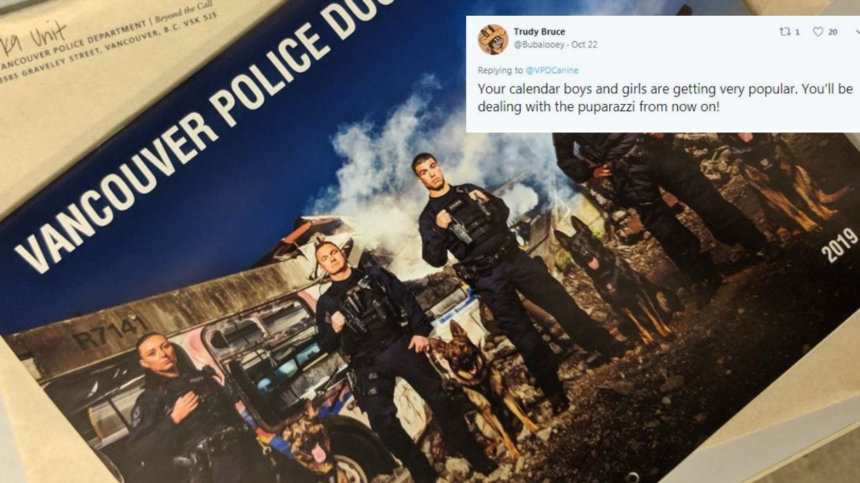 Vancouver Police Canine Unit's Annual Charity Calendar Manages To Be Both Adorable And Badass At The Same Time