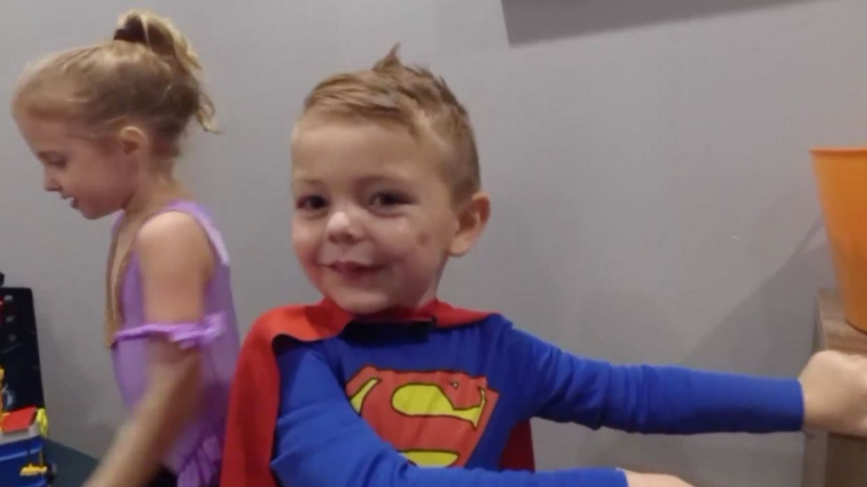 A Little Boy Set To Undergo Medical Procedure Celebrated Halloween Early This Year Thanks To Neighborhood's Efforts