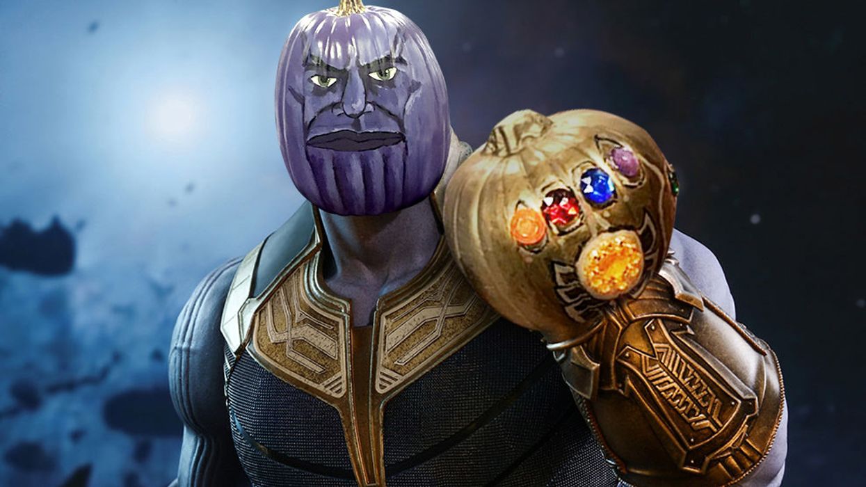 Yes, There's A Thanos Pumpkin Photoshop Battle On Reddit And It's Out Of This World