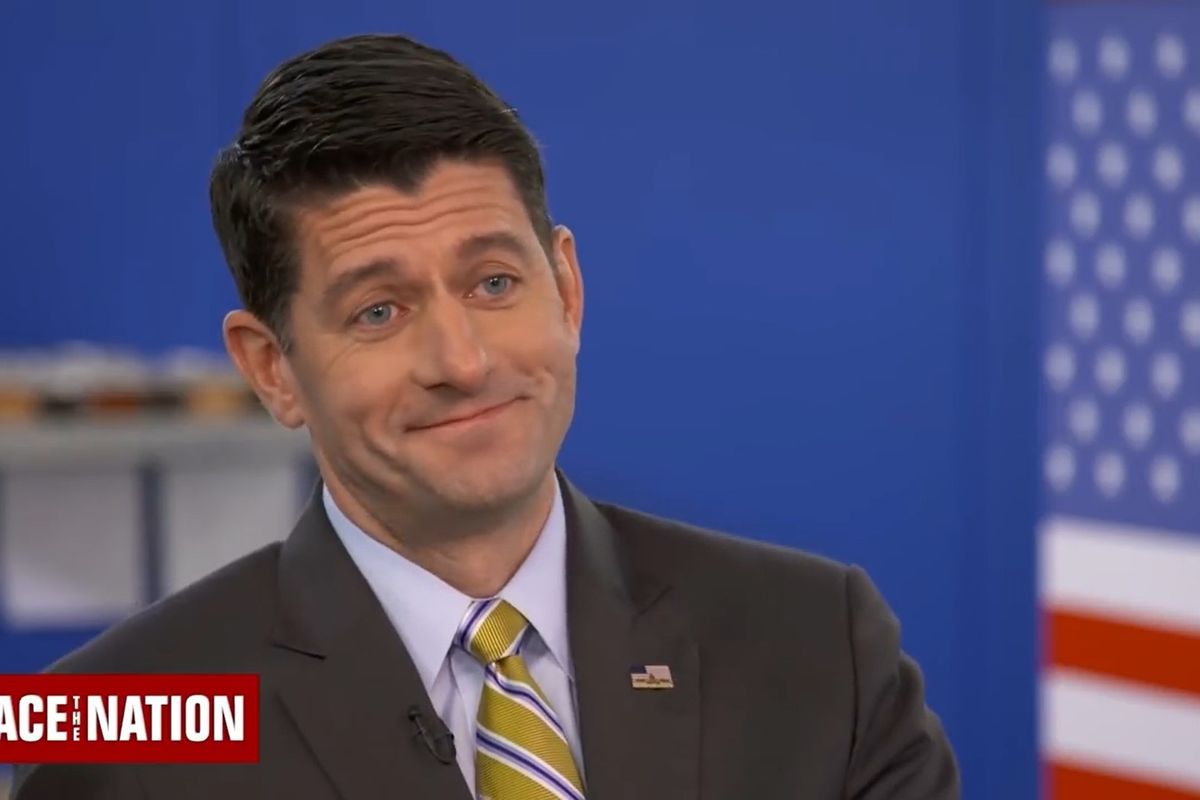Crawling Smear Of Paul Ryan Paul Ryans All Over Us Again