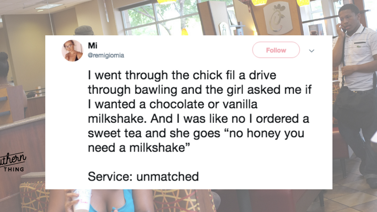 Here's yet another example of Chick-Fil-A's ridiculously amazing customer service