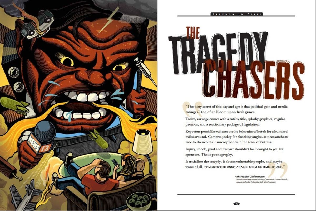 NRA Comic Is Heinous Hoax & Then Magically Real Again