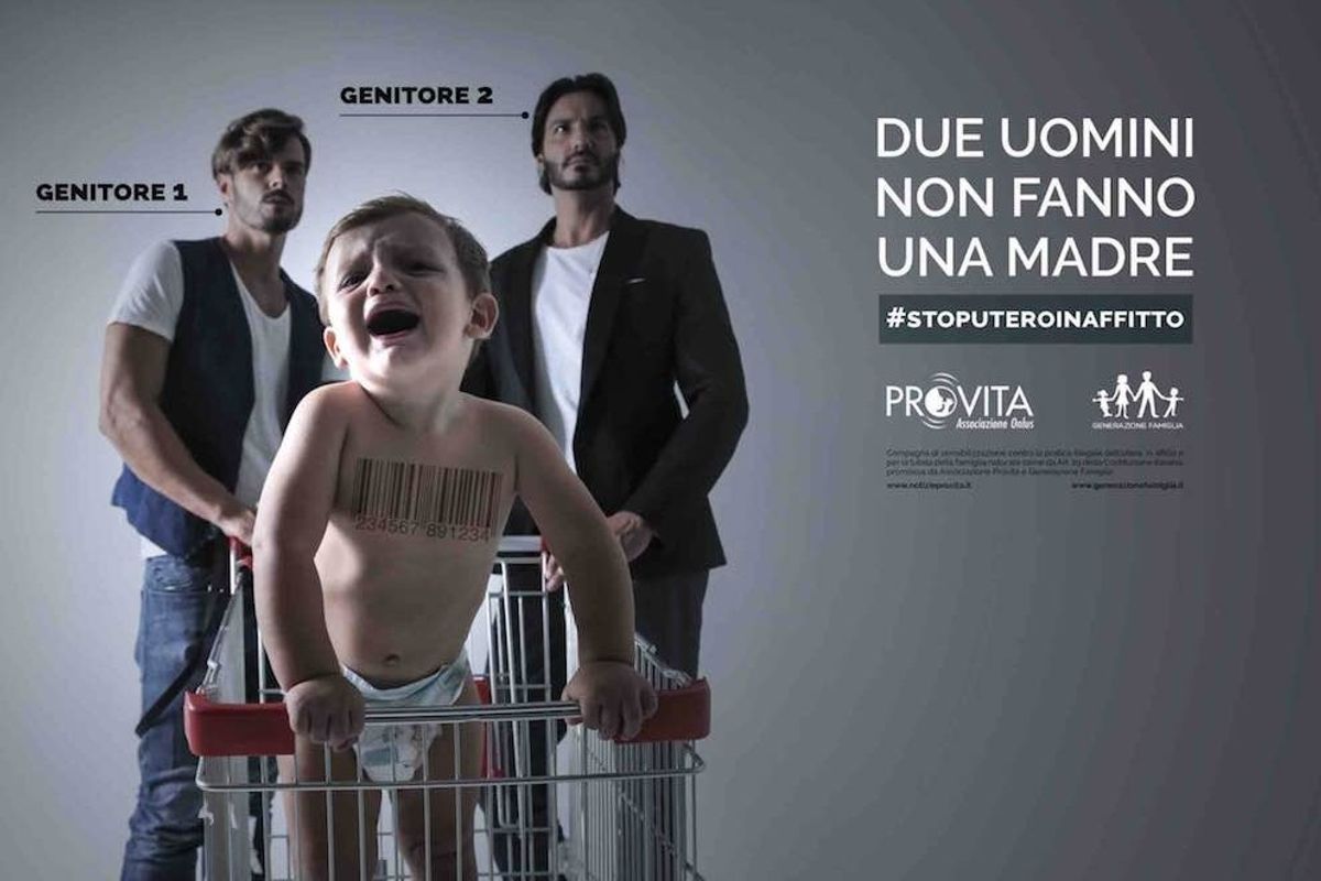 Pro vita sfida i censori con i nuovi manifesti