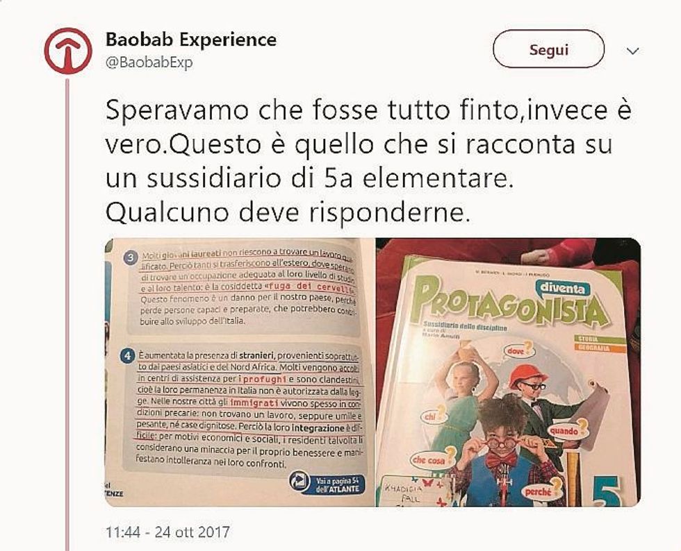 Quando la sinistra segnalava i testi sgraditi