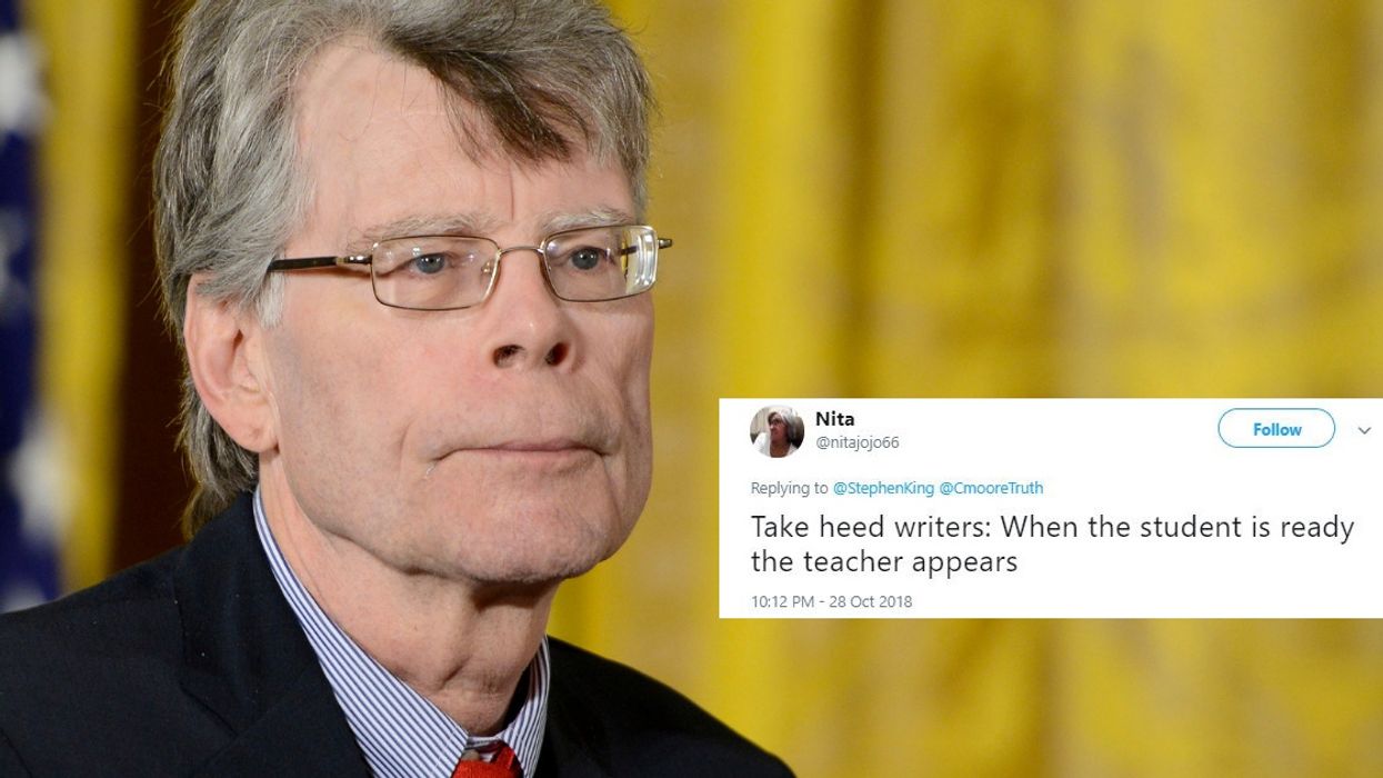 Stephen King Has A Word That He'd Like Writers To Stop Using—And Twitter Has Some Helpful Replacements