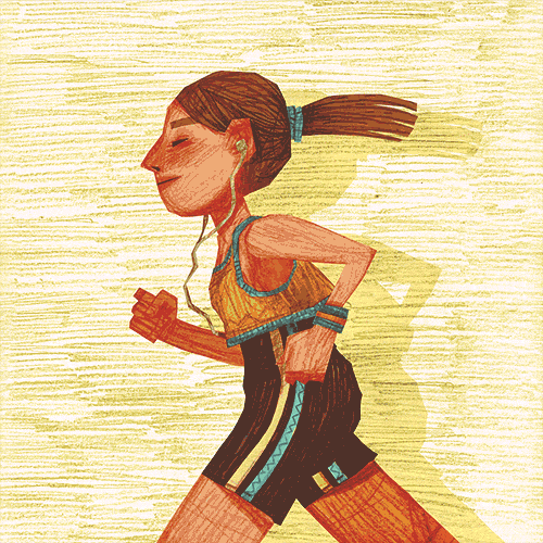 Girl Running