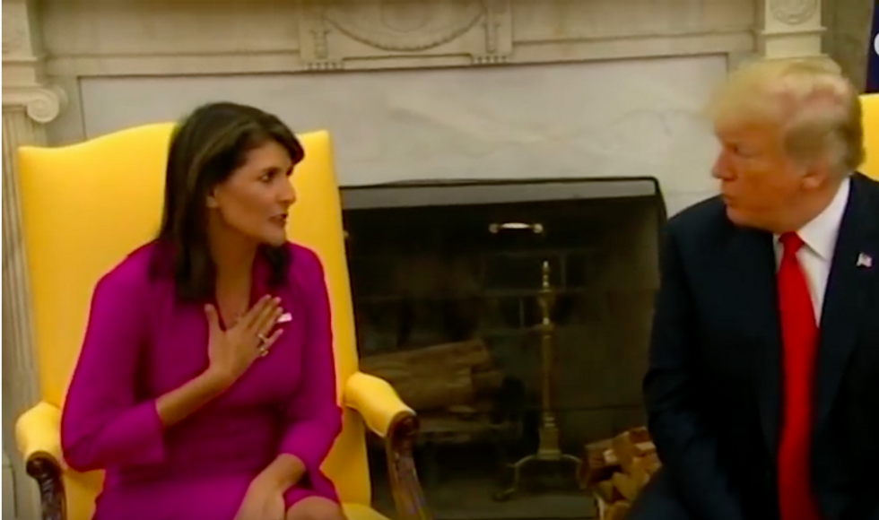Nikki Haley Gets 'You're Fired' From Trumpland