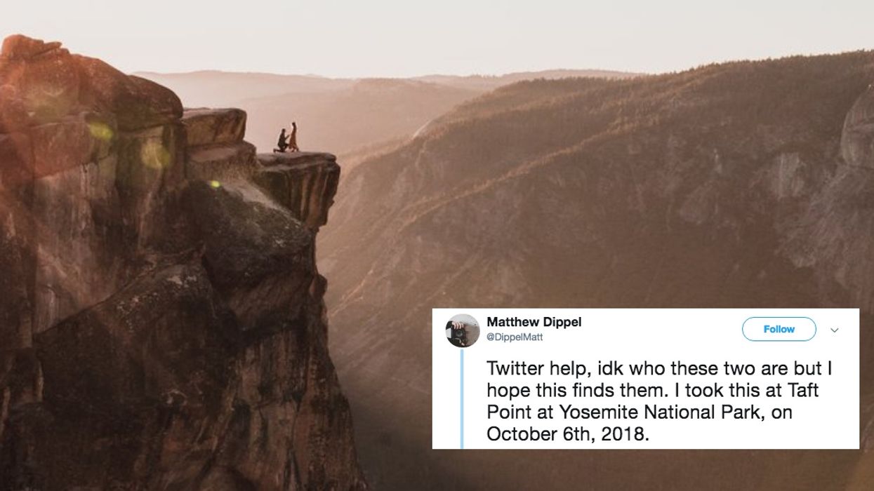 Photographer Went In Search Of Couple Who Got Engaged In Viral Photo—And He Finally Found Them ❤️