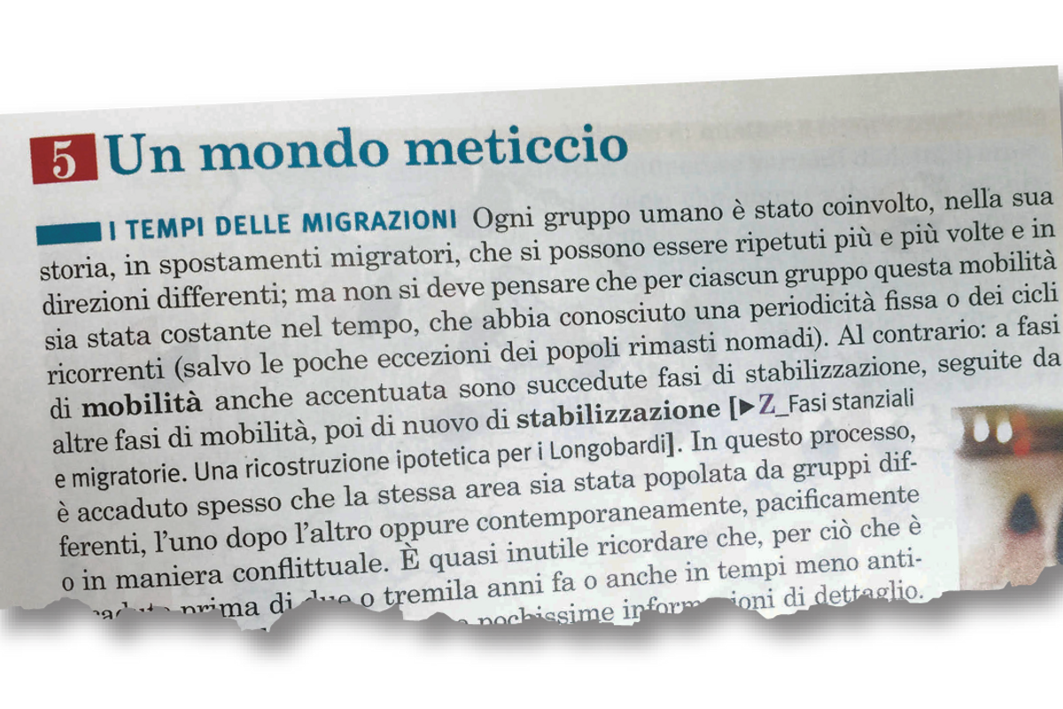 A scuola si costruisce la «società meticcia»