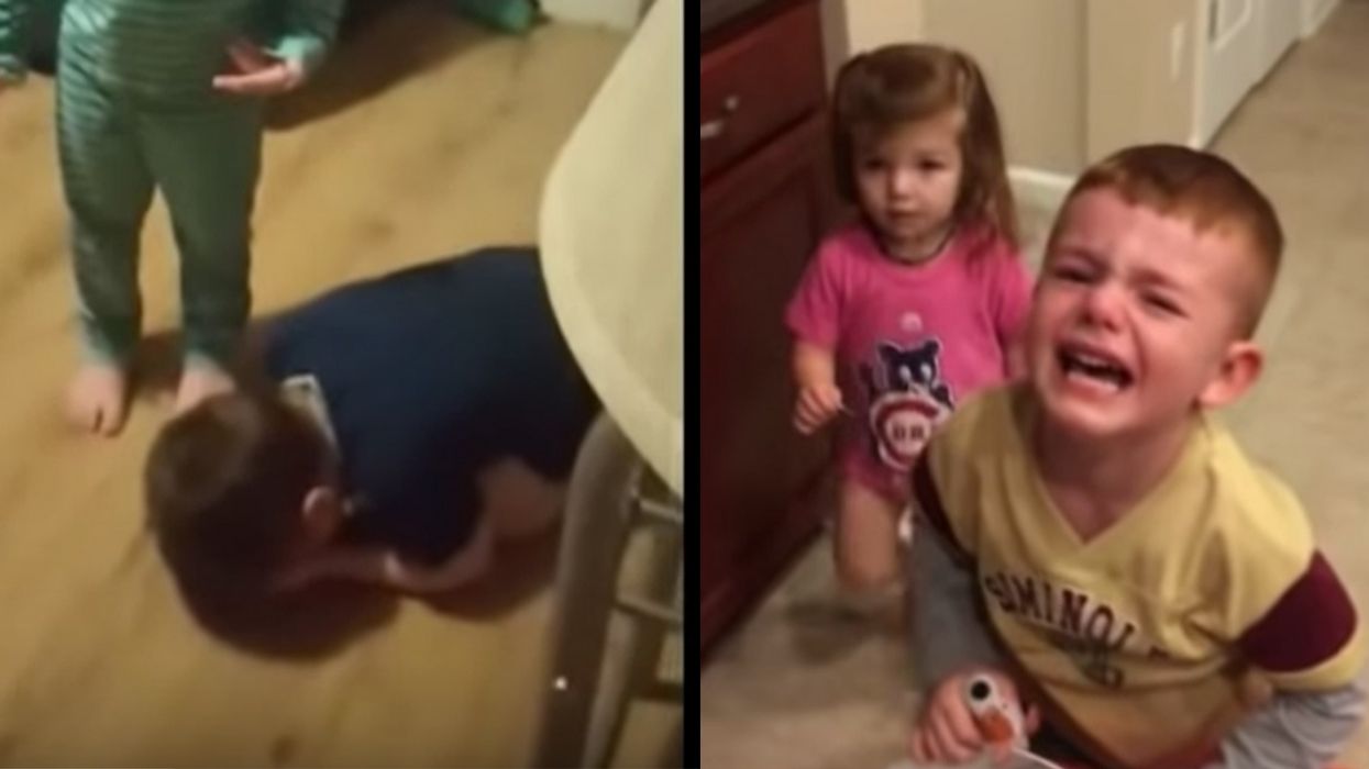 Parents Prank Their Kids By Pretending To Eat All Of Their Halloween Candy—And Here Come The Meltdowns