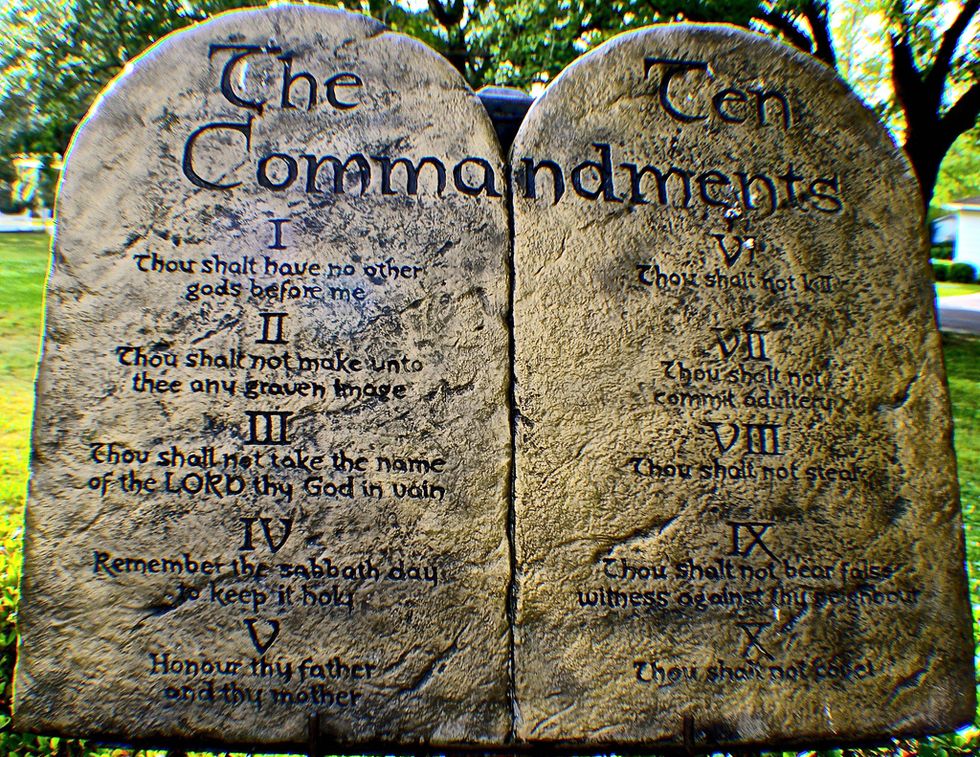 The Ten Commandments, Translated By A Teenager