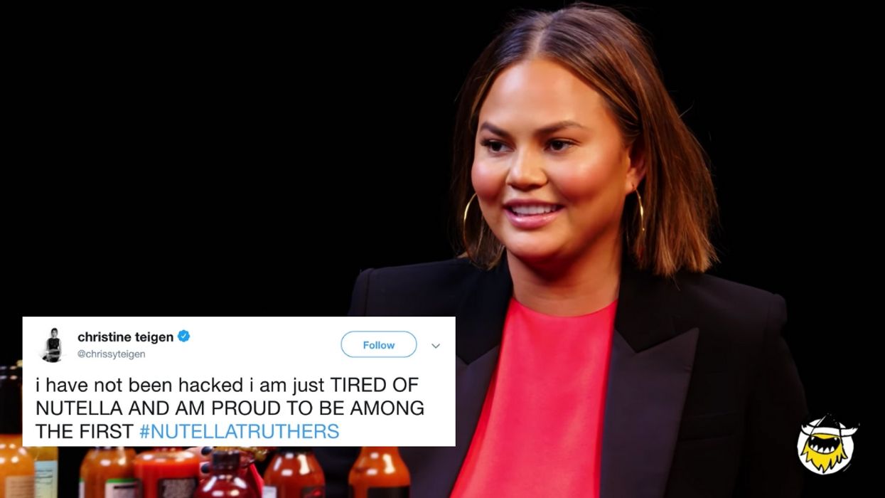 Chrissy Teigen Explains Her Reasons For Trashing Popular Foods Like Nutella And Milky Ways  😂