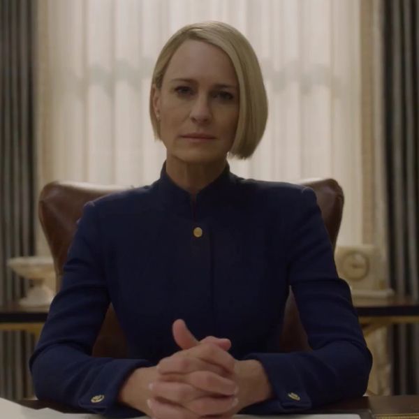 Claire Underwood Isn't Going To Keep Her Mouth Shut