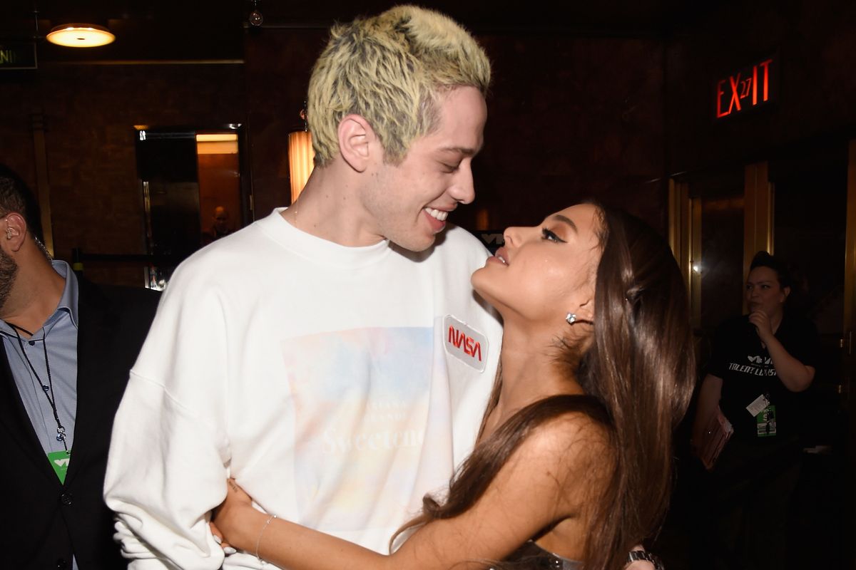 Pete Davidson Covers Ariana Grande Tattoo With New Ariana Grande Tattoo