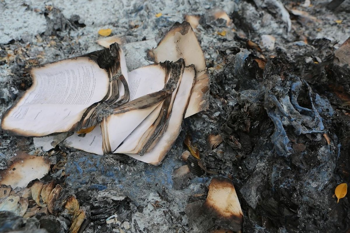 Conservatives Want Us To Burn Books SO BADLY, And Honestly It's A Little Weird.