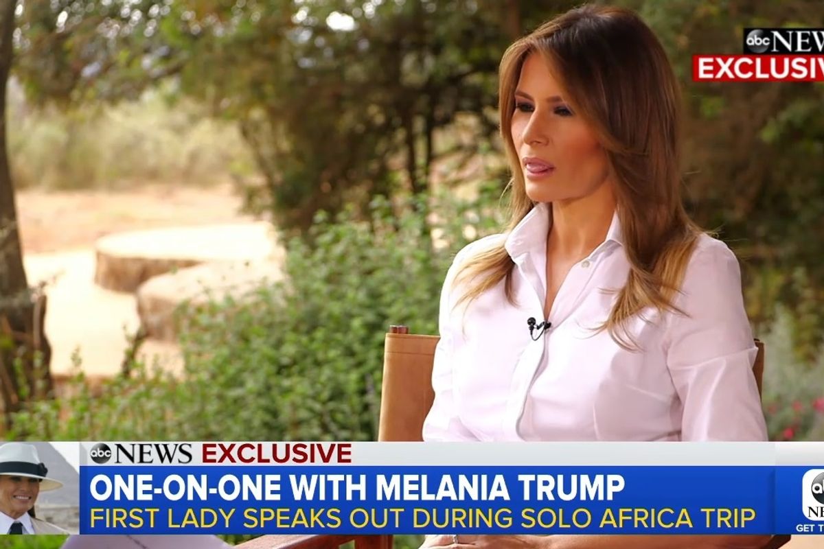 Melania Trump: Sexual Assault Only Counts If Dude Wore A GoPro On His Dingle