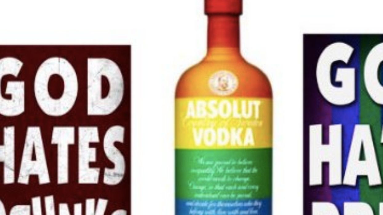 Westboro Baptist Church Tried To Pick A Fight With Absolut Vodka—And Absolut Responded In Epic Fashion ❤️