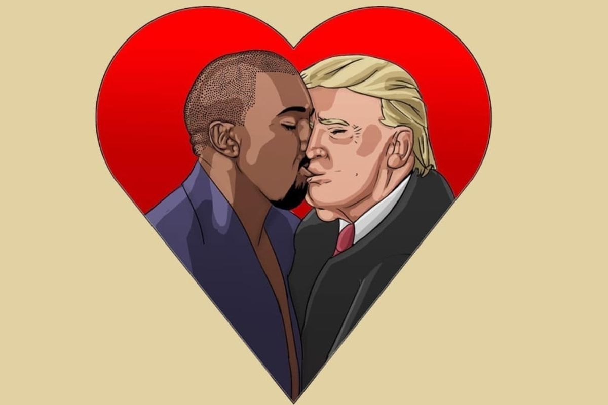 Kanye Gives Rambling Monologue at the White House