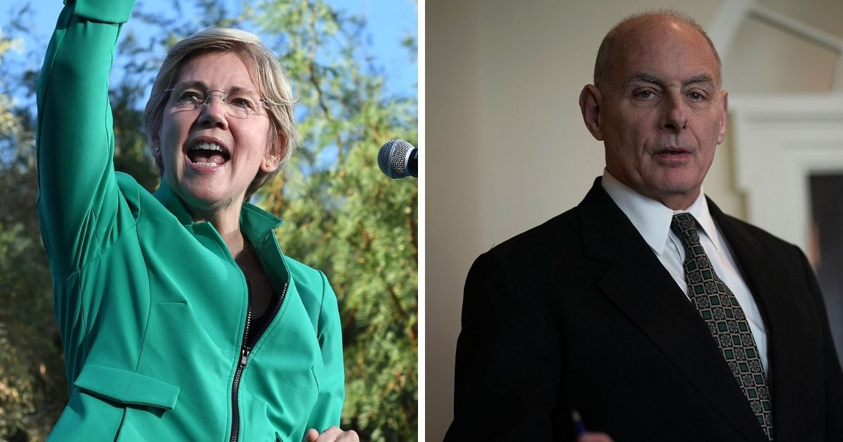 John Kelly Called Senator Elizabeth Warren An "Impolite, Arrogant Woman" And Women Are Hitting Right Back