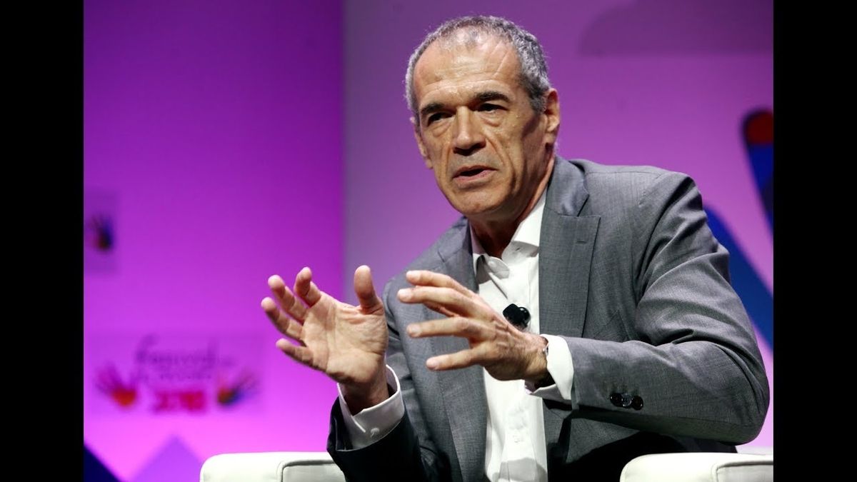 La notizia dei 6.500 euro per ogni apparizione di Cottarelli è vera