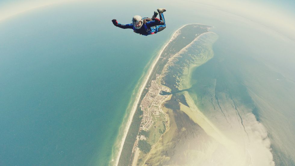 skydiving
