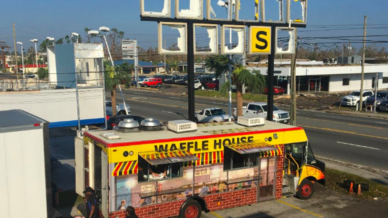 Waffle House is giving out free food in Panama City
