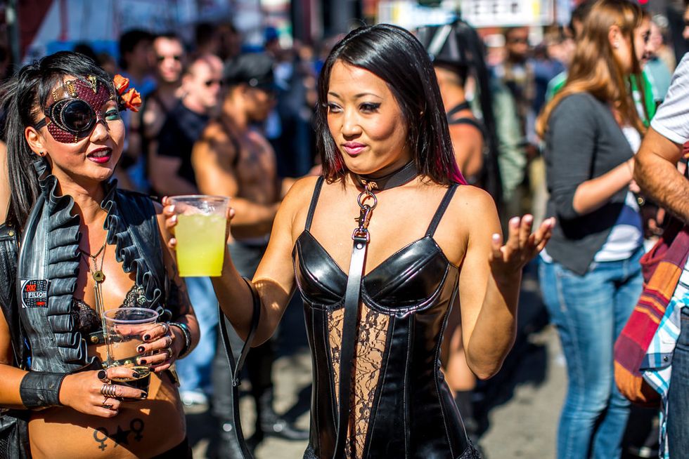 Folsom Street Fair. Nude and Consent and Love.