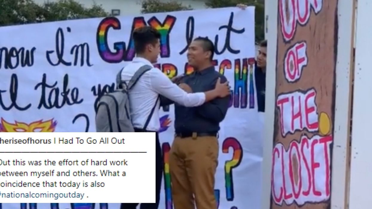 Gay Teen Asks Straight Football Captain To Homecoming In Front Of Cheering Crowd—And Our Hearts Just Melted 😍