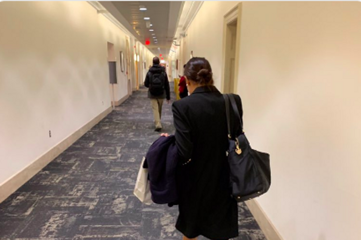 Alexandria Ocasio-Cortez Not Even Walking Around Congress Like A Dickensian Street Urchin