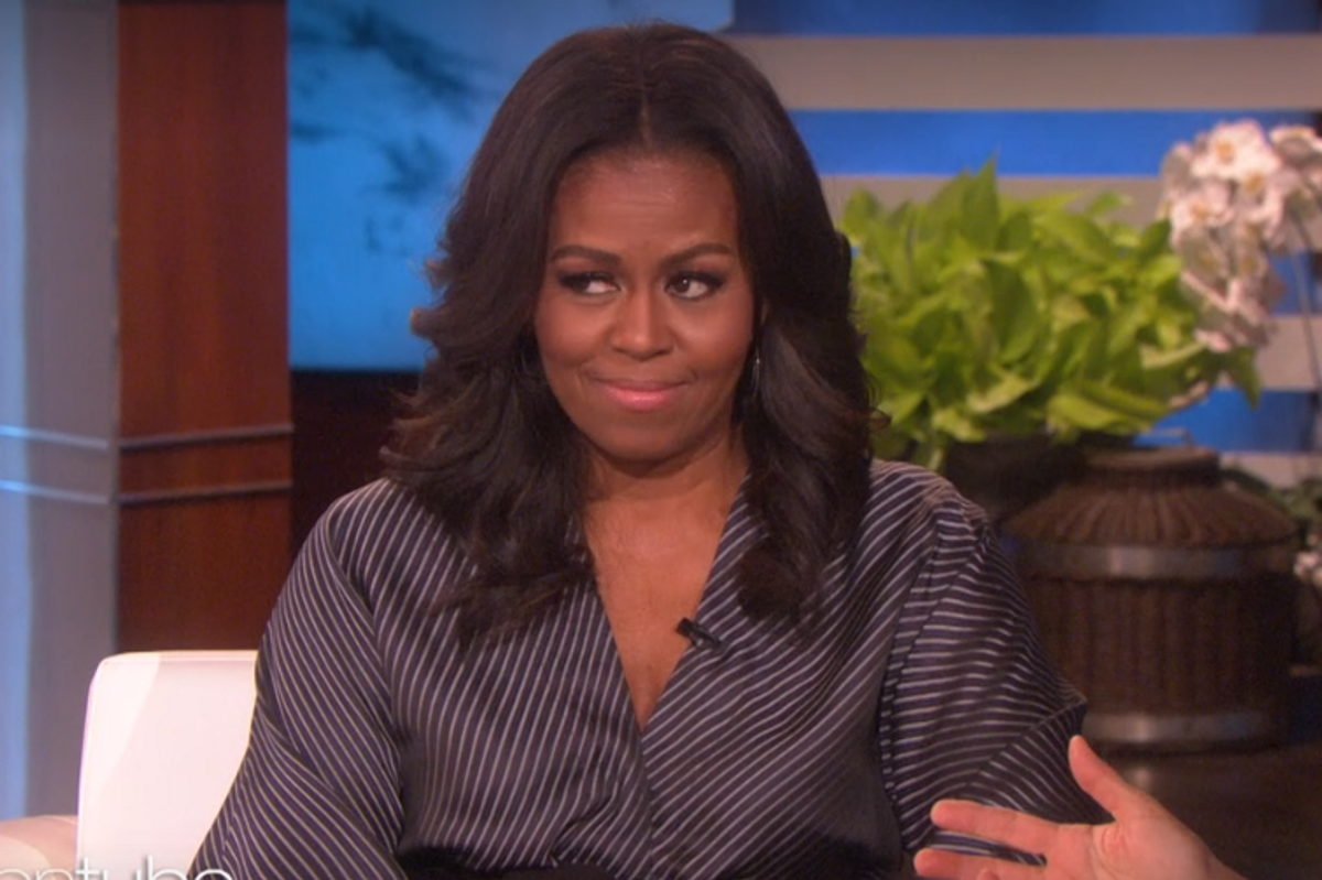 Michelle Obama Can Tell Barack's Is Bigger Than Trump's Just By Looking At It