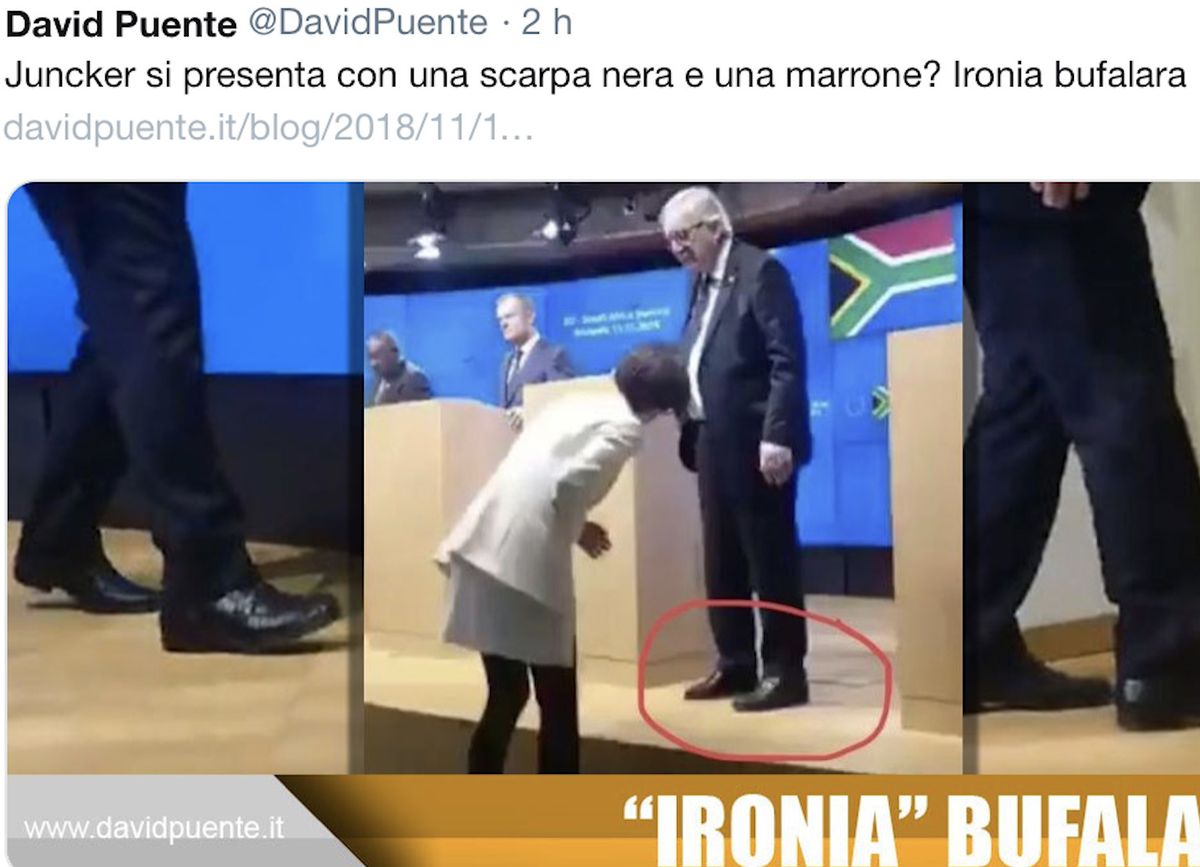Precisazione sul caso Juncker dopo il post di David Puente. Ci fidiamo più di Puente che di Juncker
