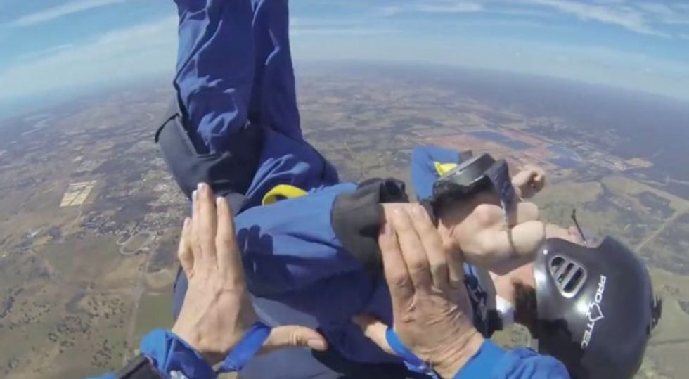 Skydiver Jumps From an Airplane. Then Something 'Terrifying' Happens